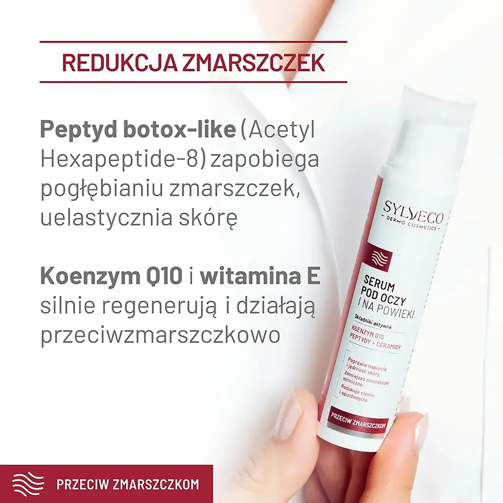 Sylveco Dermo øjenserum mod rynker Q10 peptid