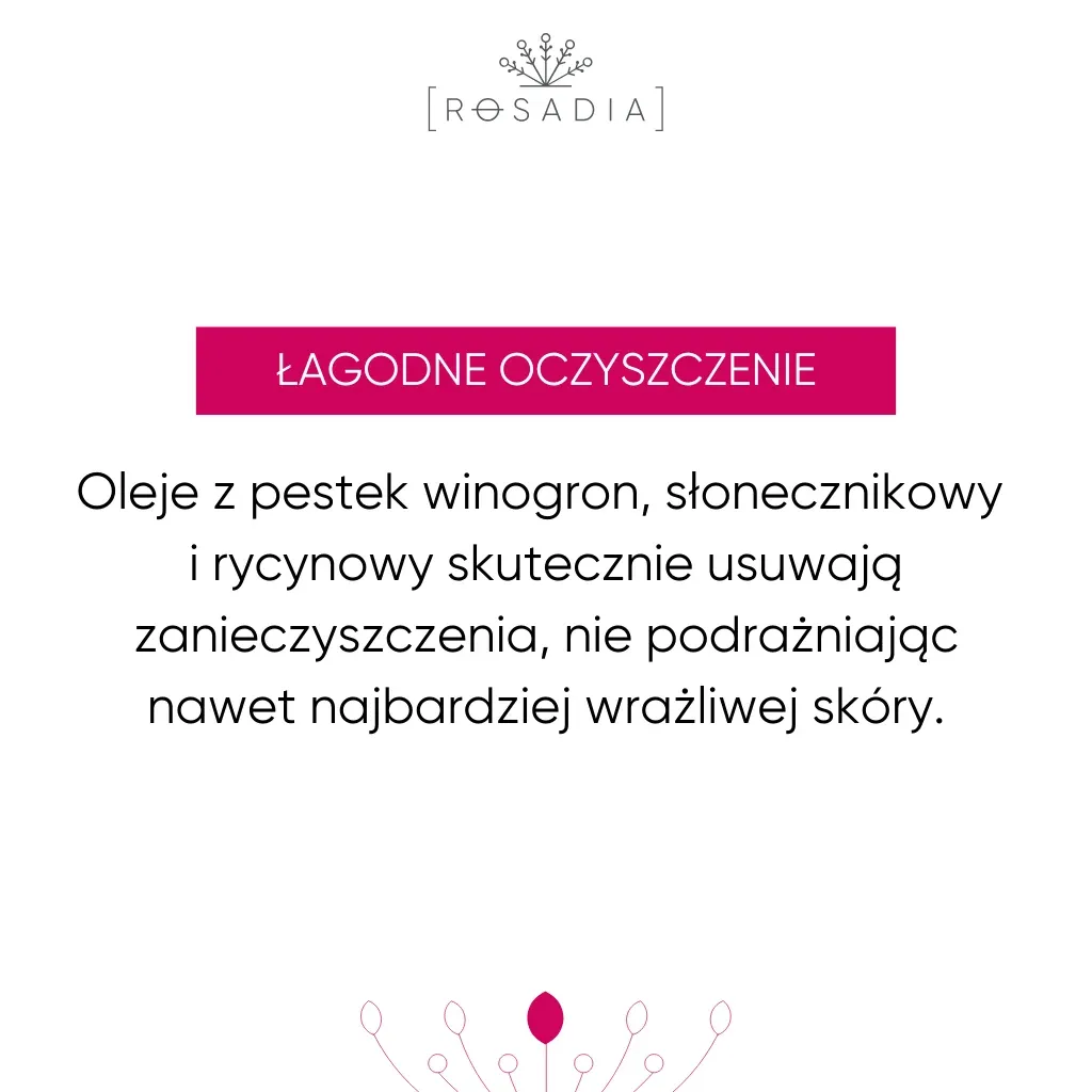 Sylveco Rosadia rensemælk makeupfjerner 150 ml hyben