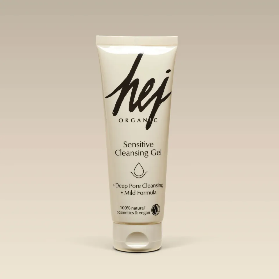Hej Organic Sensitive rensegel 125 ml til sart hud