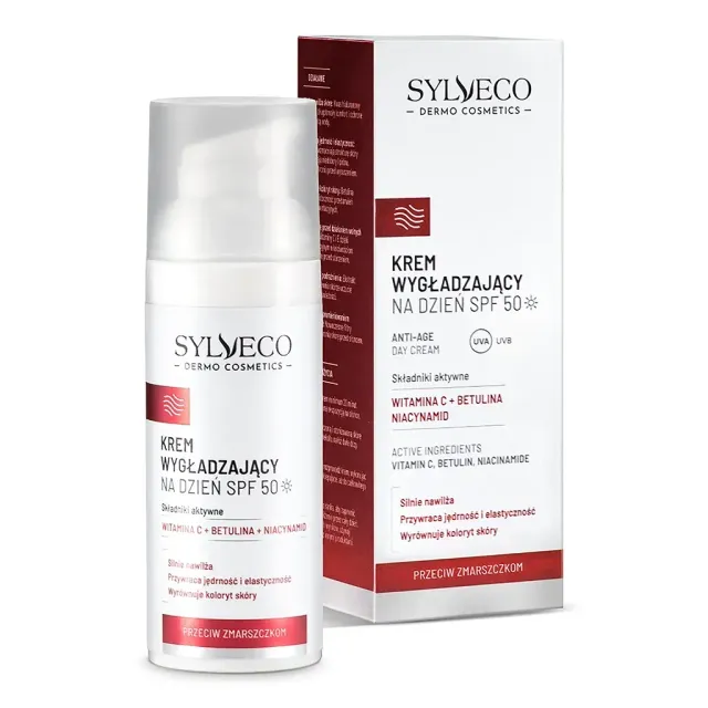 Sylveco Dermo dagcreme SPF50 udglattende antiage