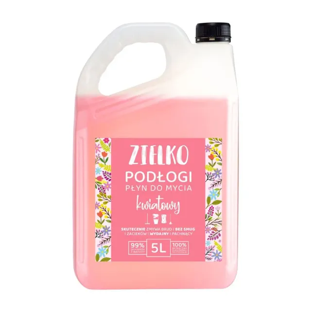 Sylveco Zielko gulvvask blomst 5L uden striber