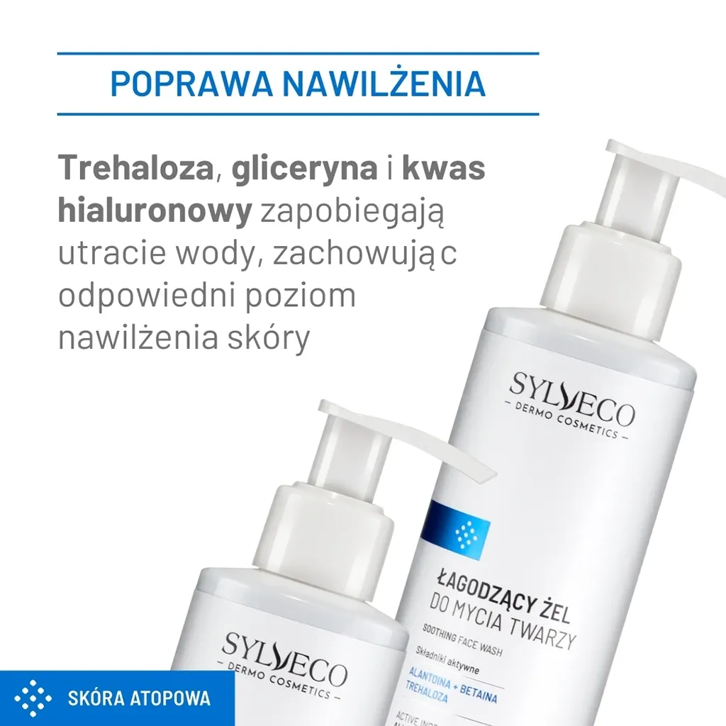 Sylveco Dermo ansigtsrens gel uparfumeret