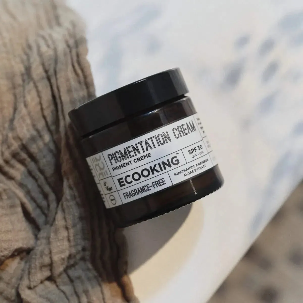 Ecooking Pigment Creme dagcreme SPF 30 parfumefri mod pletter