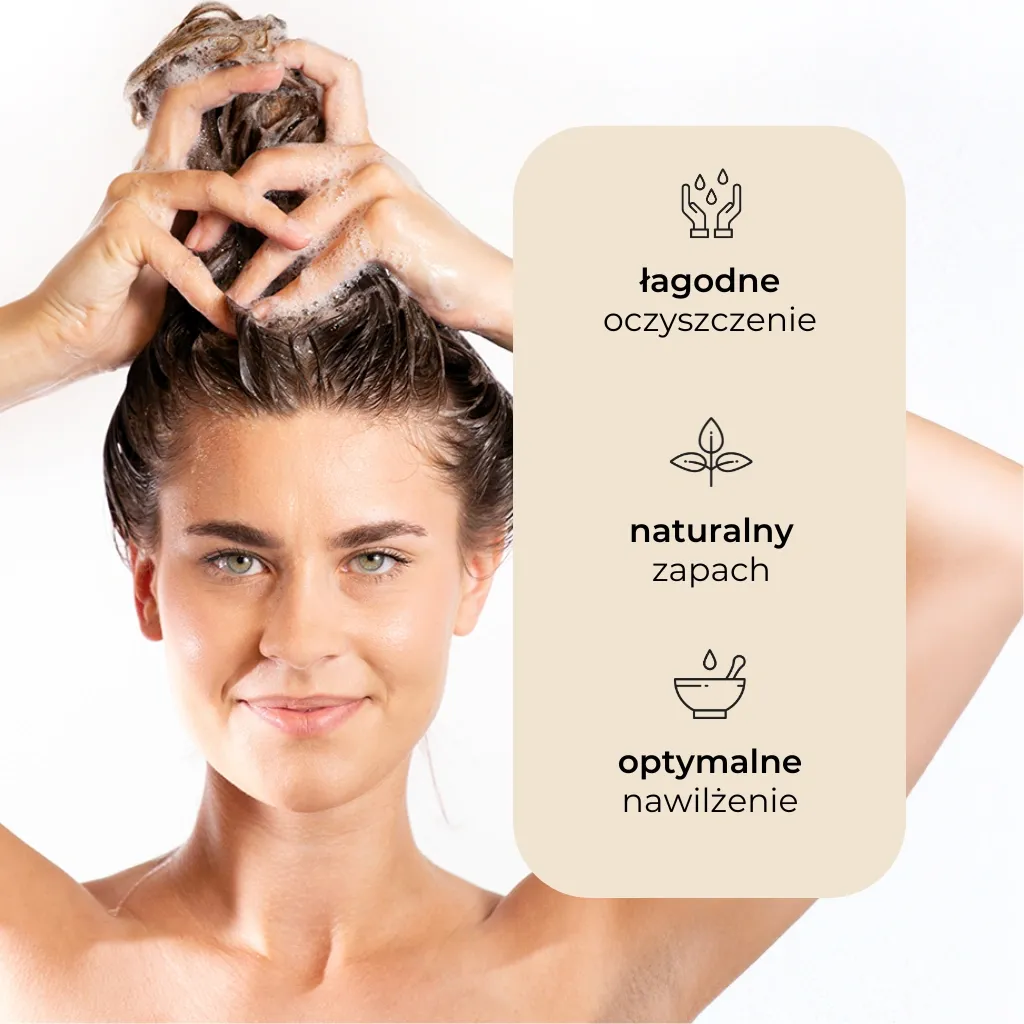 Sylveco hvede-havre shampoo 300 ml genopbyggende