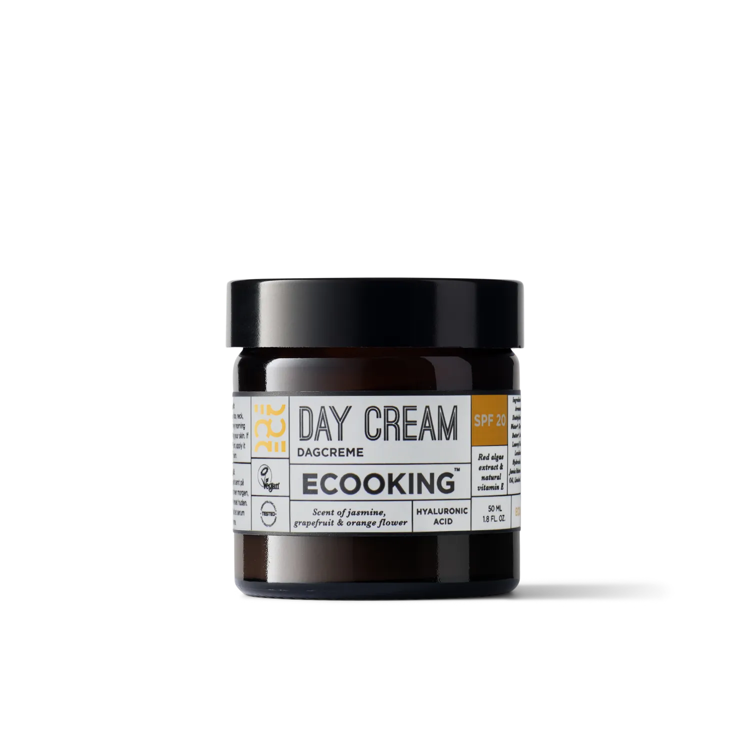 Ecooking Day Cream SPF 20 dagcreme parfumefri 50 ml fugtgivende