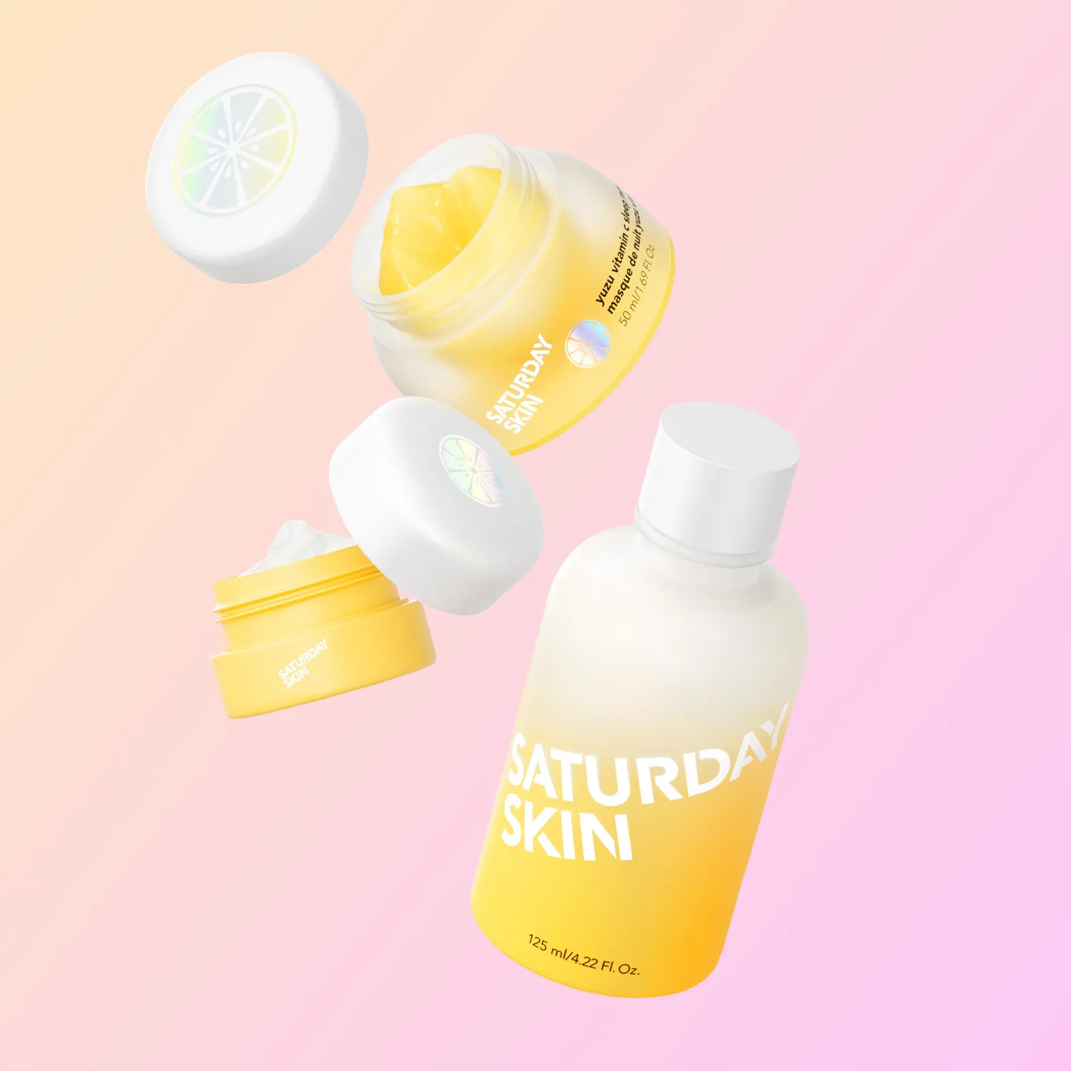 Saturday Skin Yuzu Vitamin C Bright Milky Rice Toner ansigtstoner 125 ml