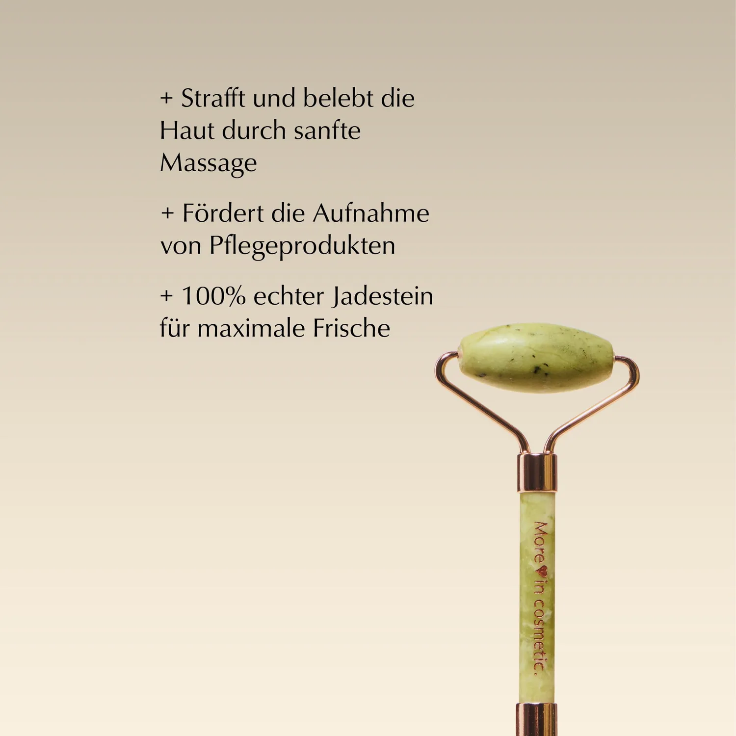 Hej Organic Jade Roller ansigtsrulle 1 stk jade