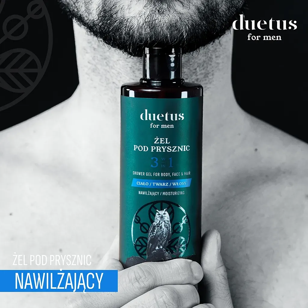 Duetus For Men Invictus showergel 3i1 fugt