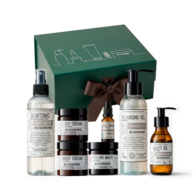 Ecooking Venindeboksen sæt 7 produkter parfumefri