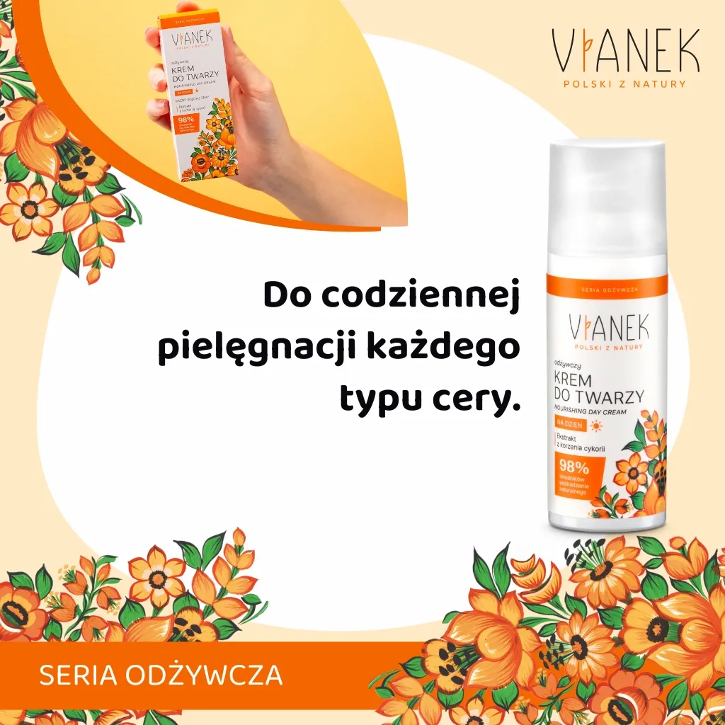Sylveco Vianek nærende dagcreme 50 ml med cikorie