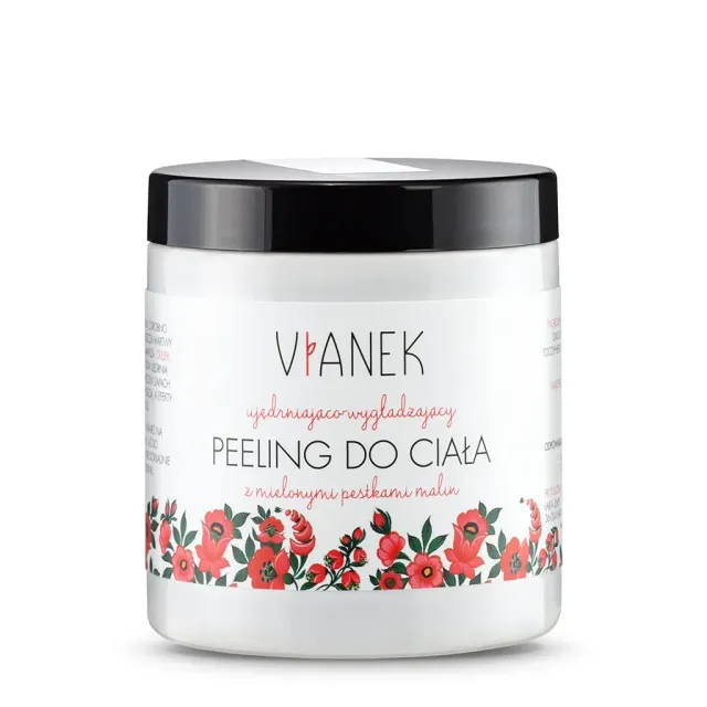 Vianek Opstrammende Bodyscrub med hindbærkerner