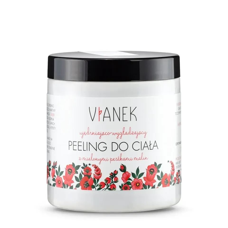 Vianek Opstrammende Bodyscrub med hindbærkerner