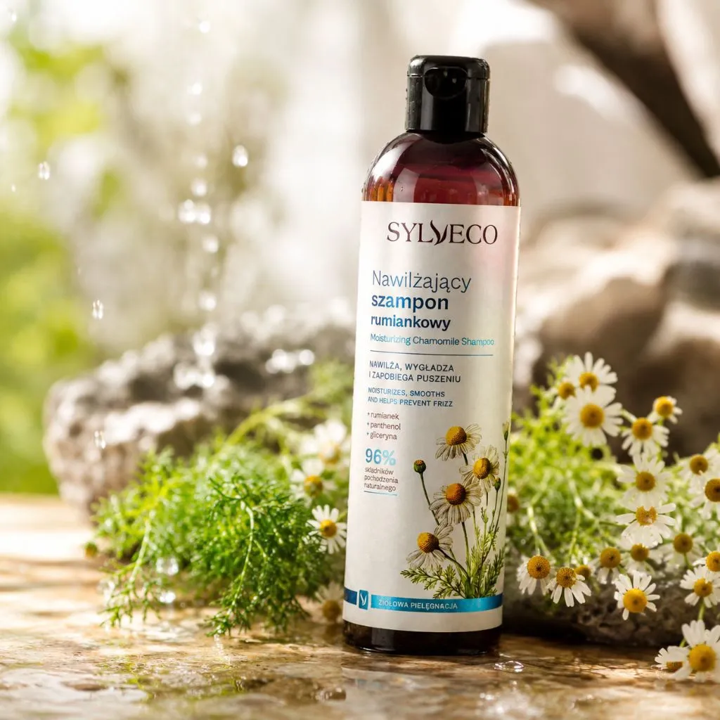 Sylveco Kamille fugtgivende shampoo tørt hår