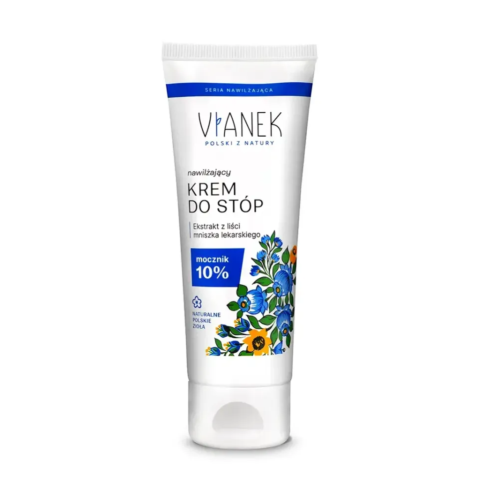 Vianek fugtgivende fodcreme 10% urea 75 ml