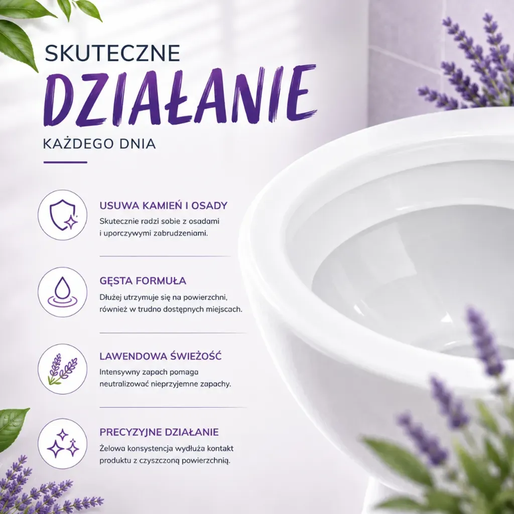Sylveco Zielko toiletrens lavendel 5L mod kalk
