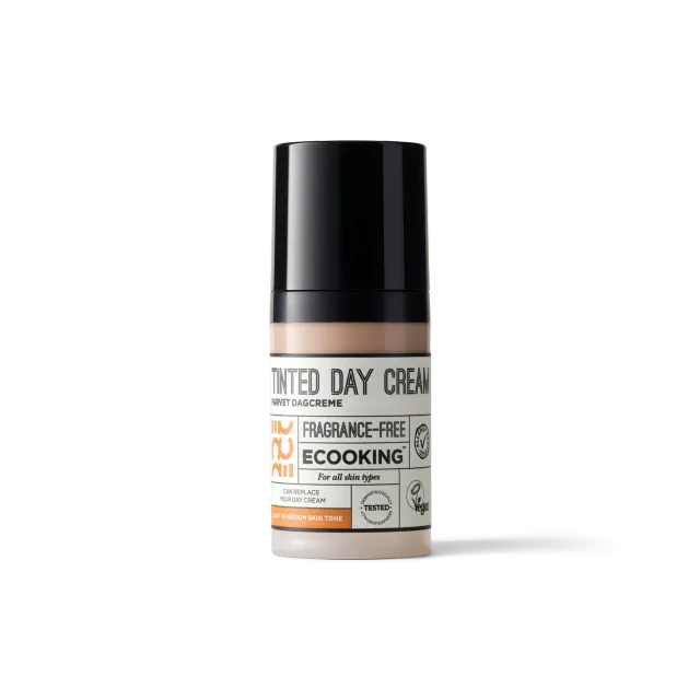 Ecooking Farvet Dagcreme 30 ml Light-Medium let dækning