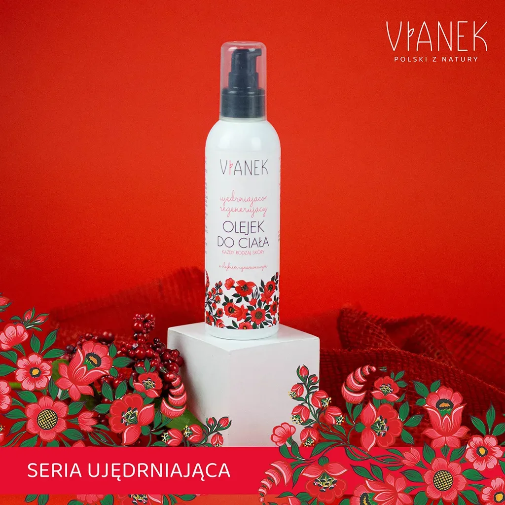 Vianek Opstrammende Kropsolie Kanel 200 ml