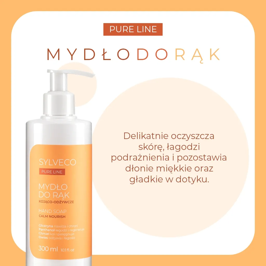 Sylveco Pure Line håndsæbe nærende citrus