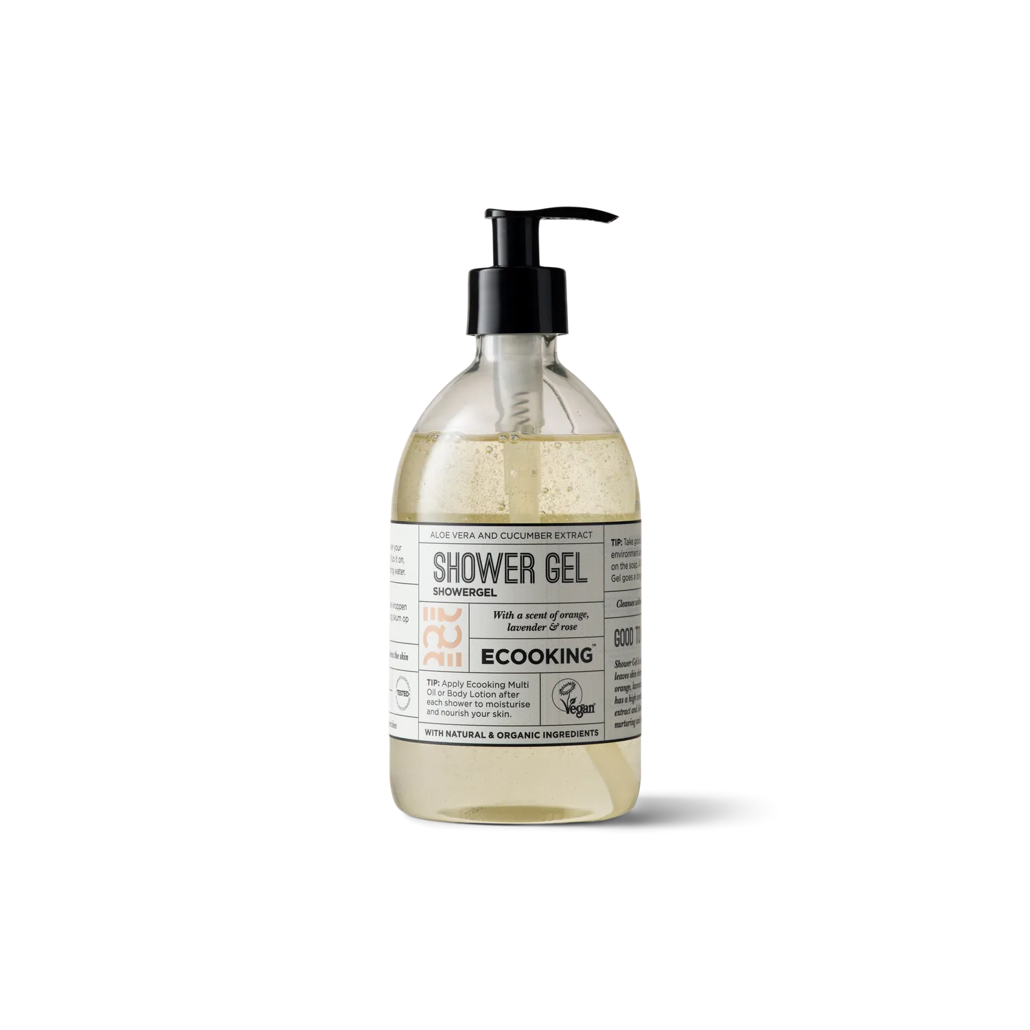Ecooking Shower Gel 300 ml body wash orange lavendel