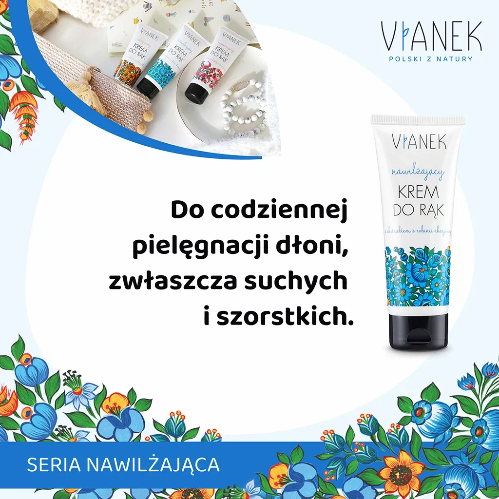 Vianek Fugtgivende håndcreme 75 ml 5% urea