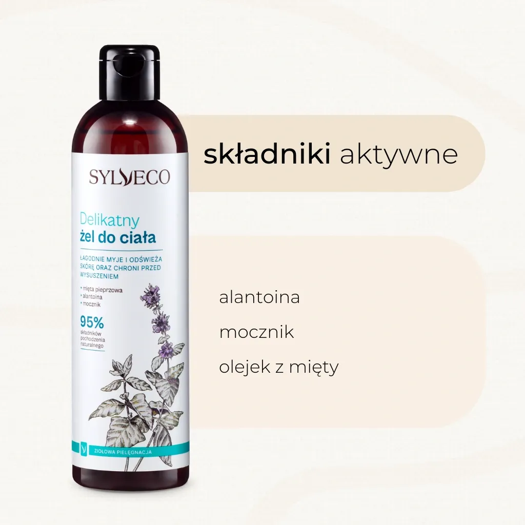 Sylveco mild kropsgel med pebermynteolie