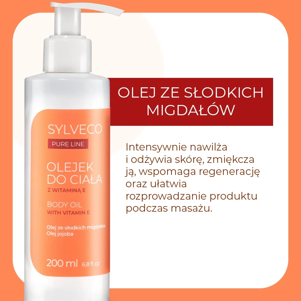 Sylveco Pure Line kropsolie vindrue jojoba nærende