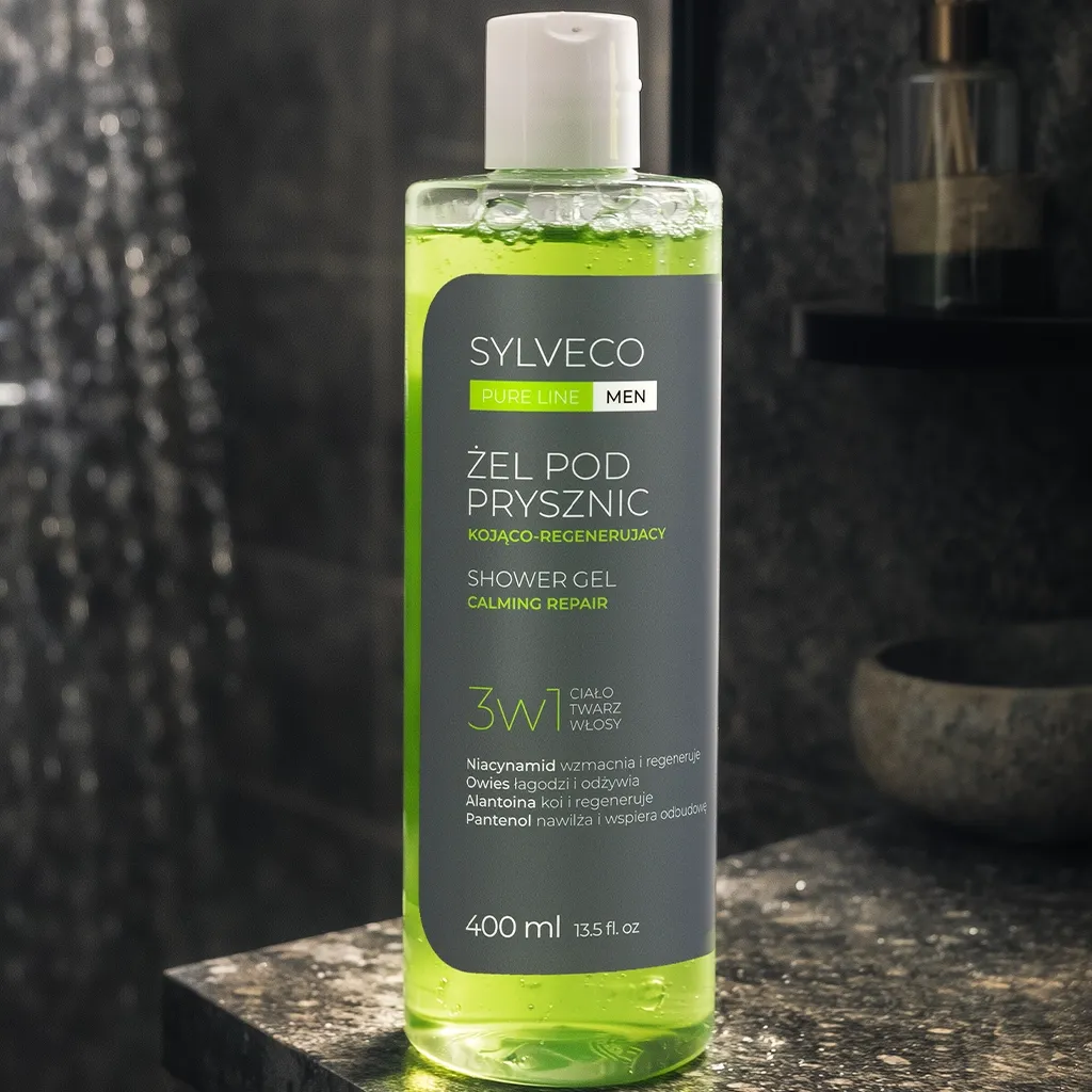 Sylveco Pure Line Men 3i1 showergel beroligende