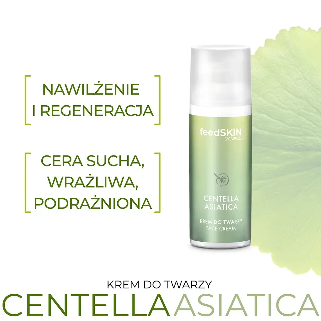 Sylveco Feedskin ansigtscreme med centella sart hud