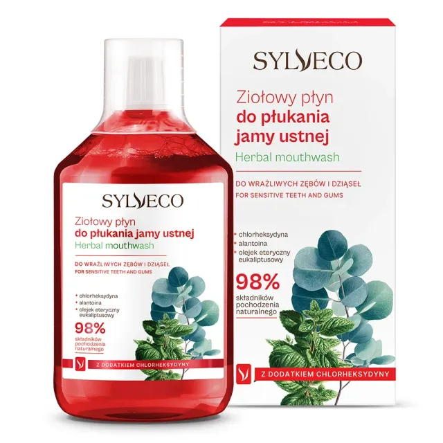 Sylveco urtemundskyl klorheksidin fluor-fri