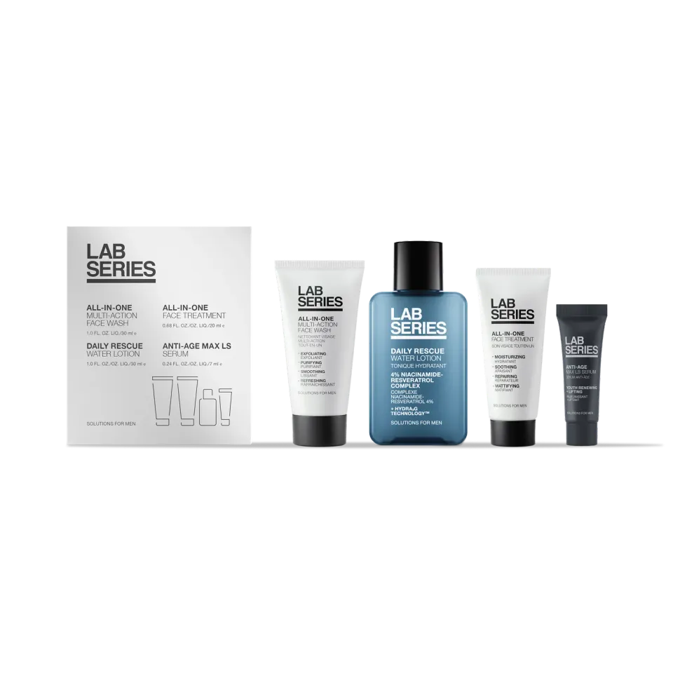 Lab Series Bestselling Essentials gavesæt til mænd 4 dele