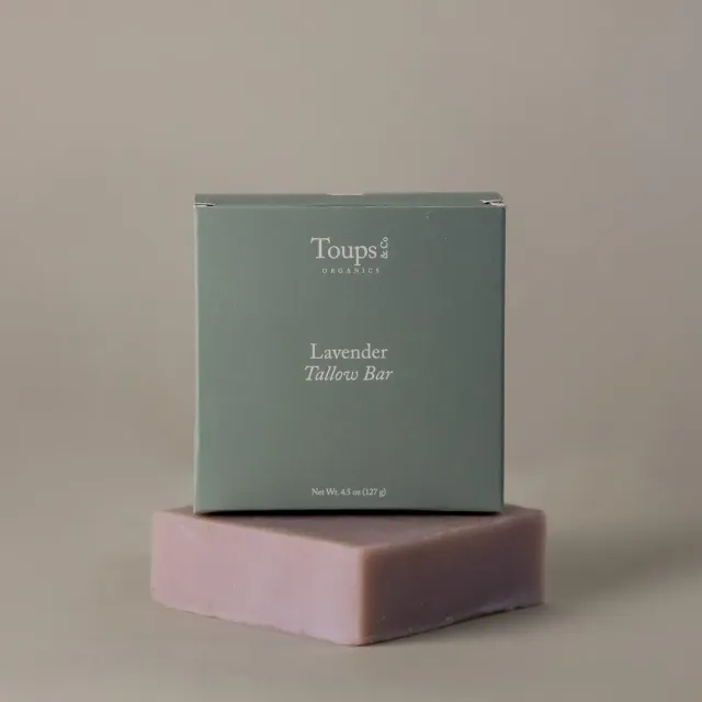 Toups and Co Lavender Tallow Bar sæbebar lavendel