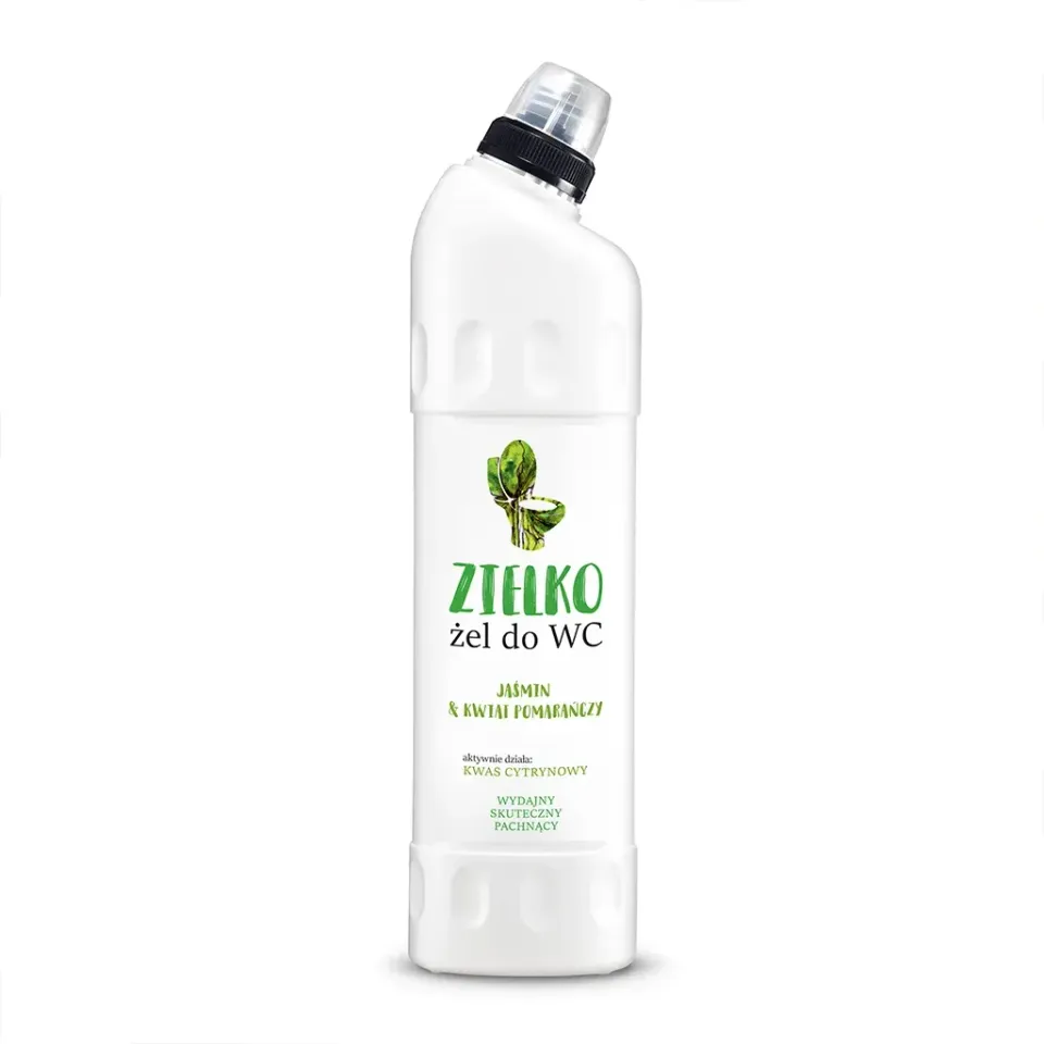 Zielko WC Gel Toiletrens 750 ml Effektiv Mod Kalk