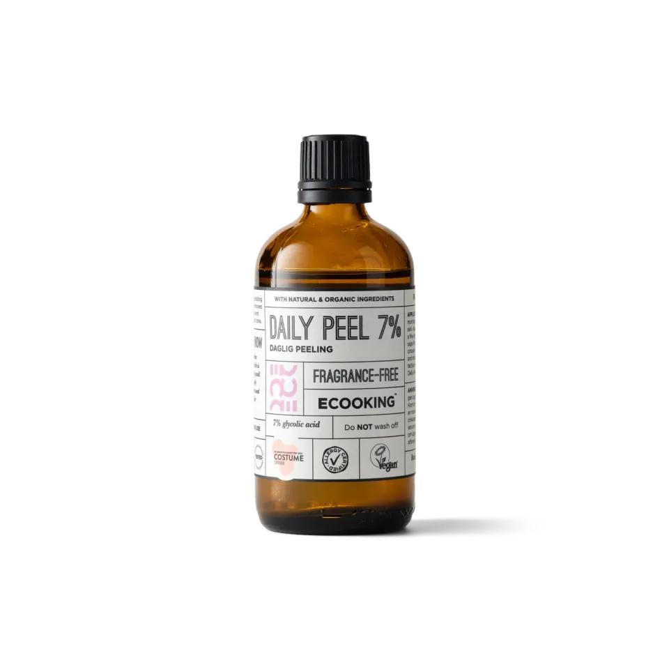 Ecooking Daily Peel 7% Toner glykolsyre glød