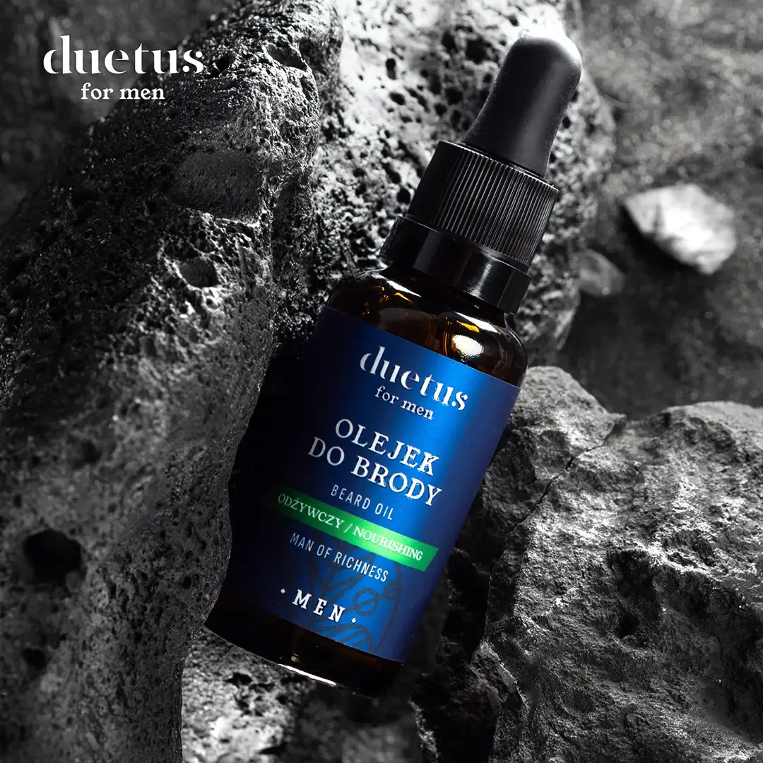 Duetus For Men Man of Richness skægolie argan