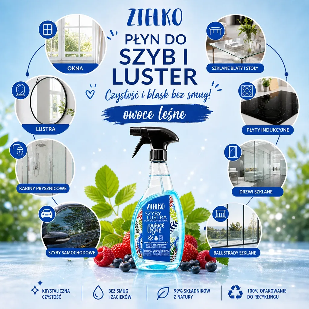 Sylveco Zielko glasrens skovbær stribefri