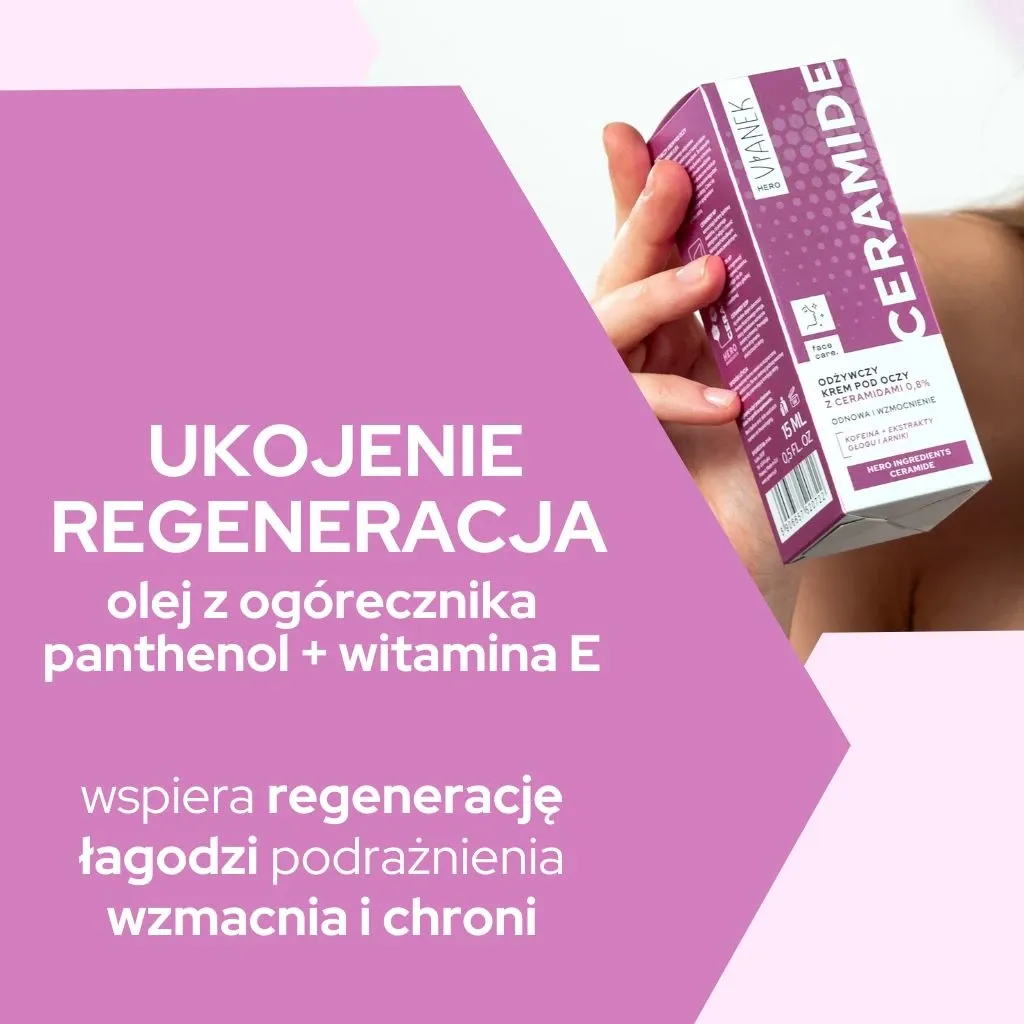 Vianek Hero øjencreme ceramider koffein