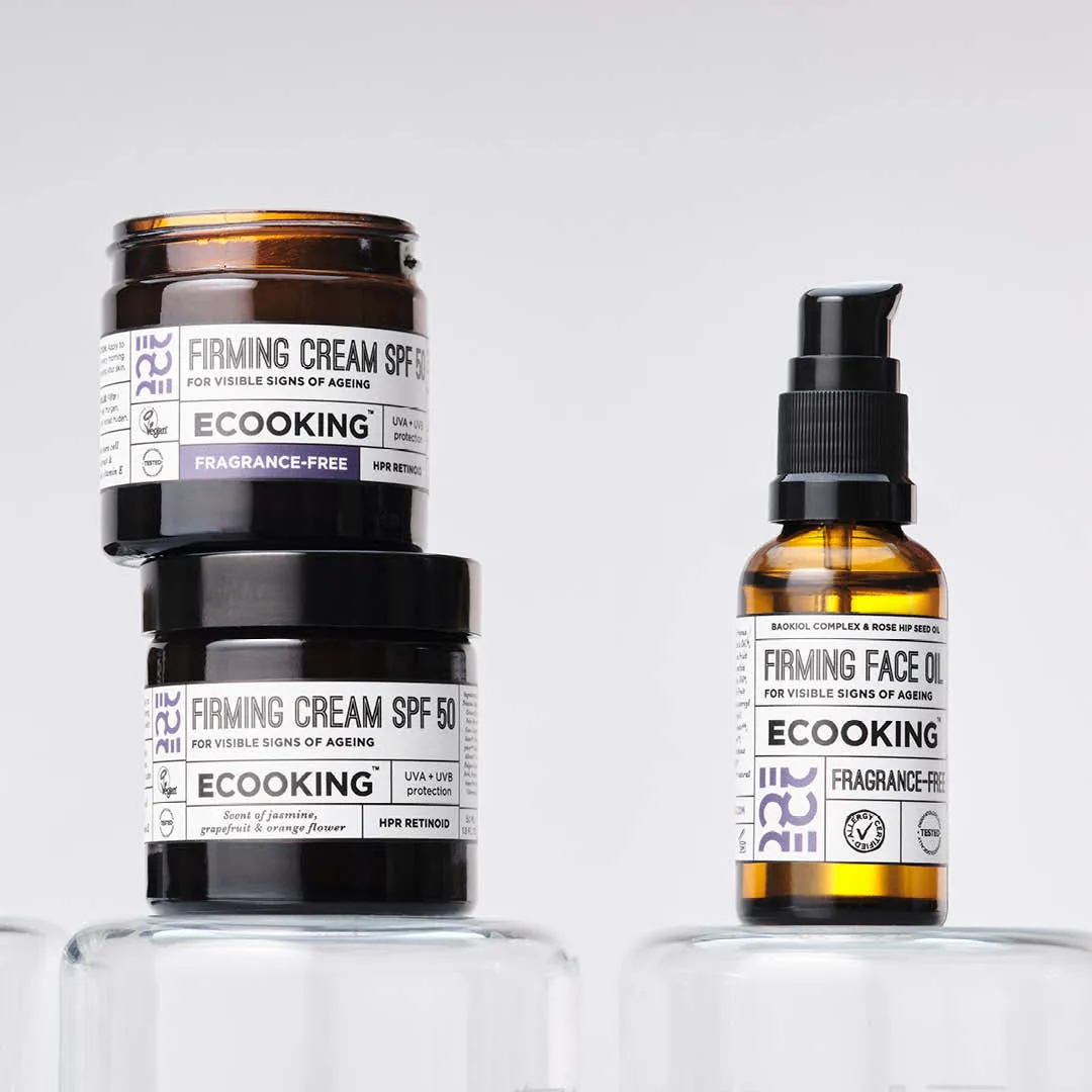 Ecooking Firming Face Oil ansigtsolie 30 ml med bakuchiol