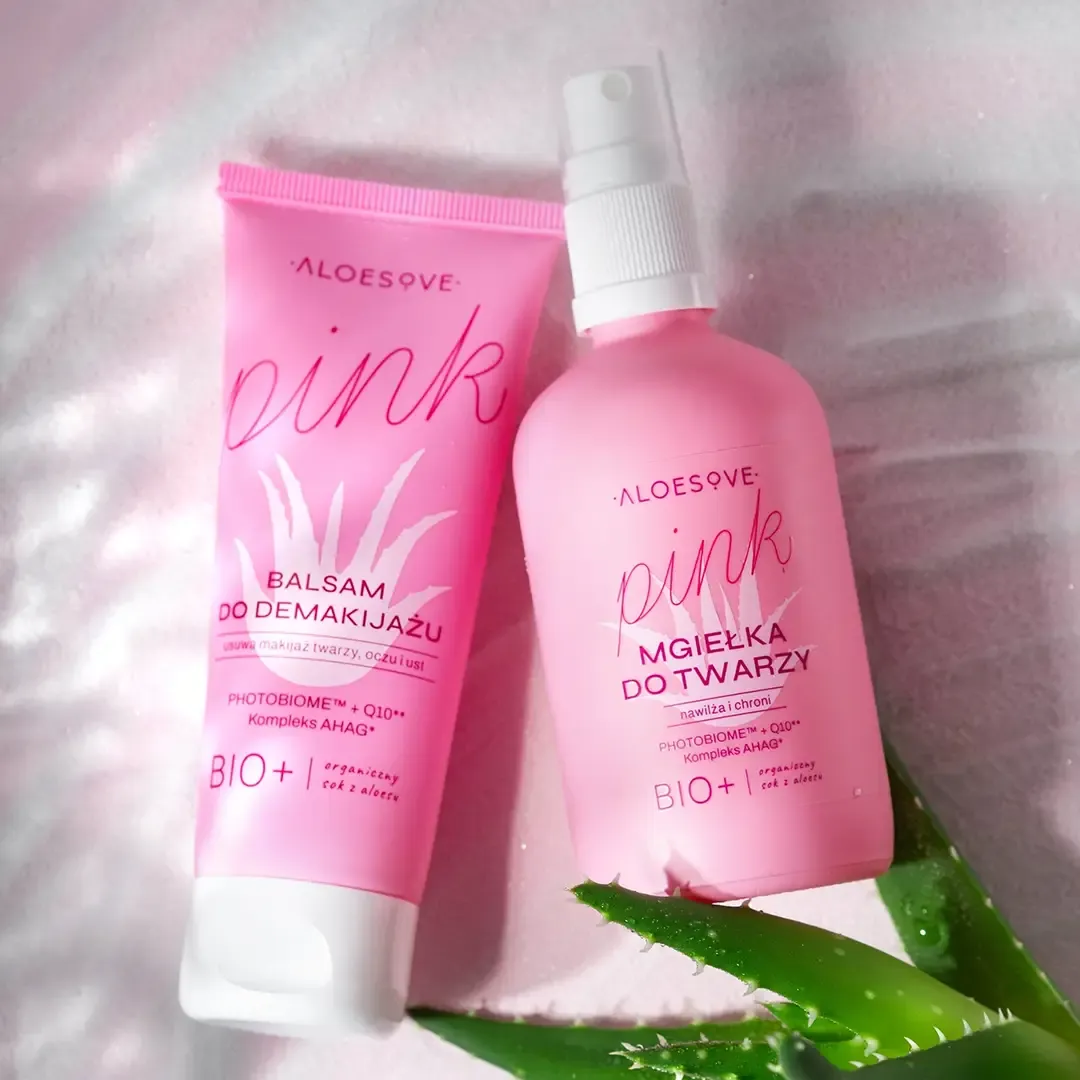 Sylveco Aloesove Pink ansigtsmist med hyaluronsyre