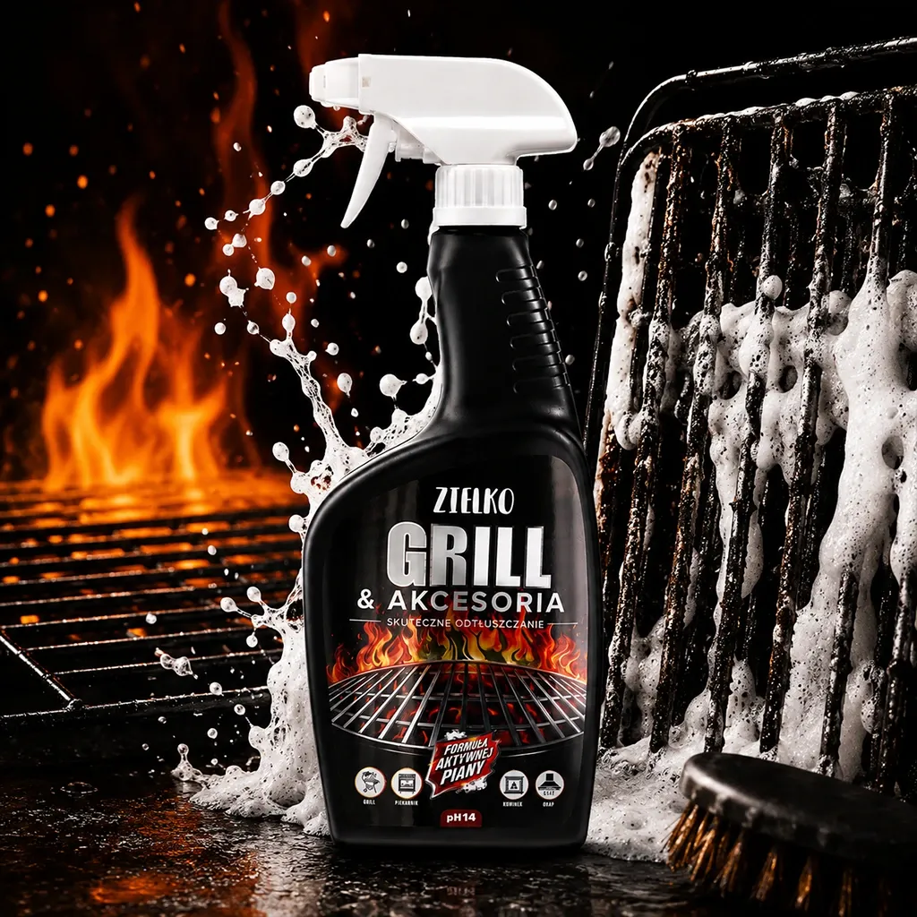 Zielko Grill rengøringsspray affedtning grillrist
