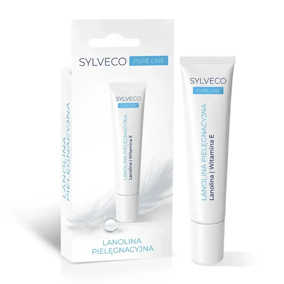 Sylveco Pure Line lanolin pleje vitamin E tør hud