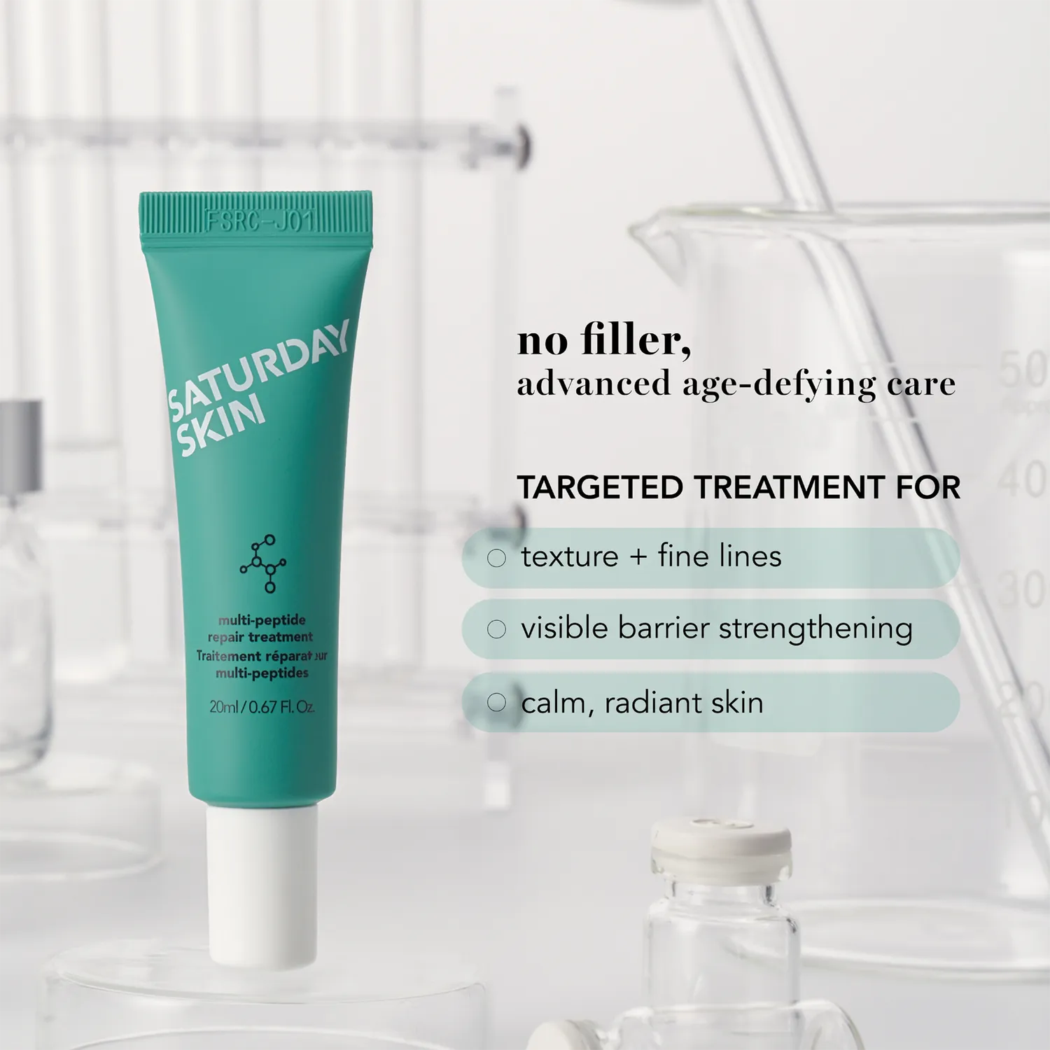 Saturday Skin Multi Peptide Repair ansigtscreme med peptider