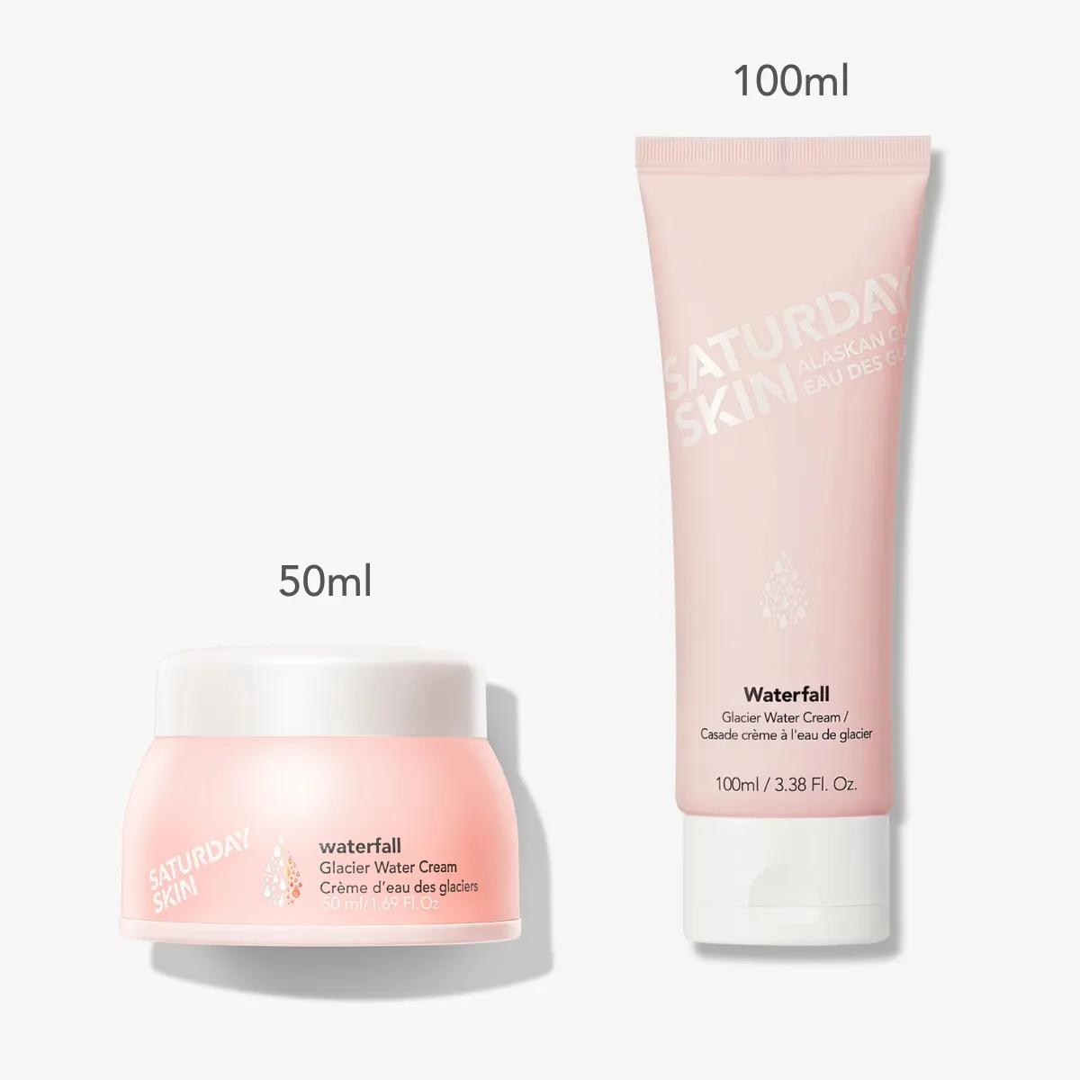 Saturday Skin Waterfall Glacier Water Cream 100 ml fugtcreme