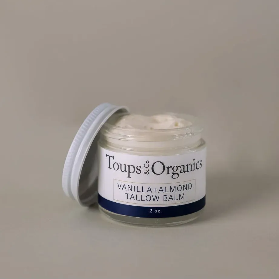 Toups and Co. Vanilla Almond talgbalm 2 oz med vanilje