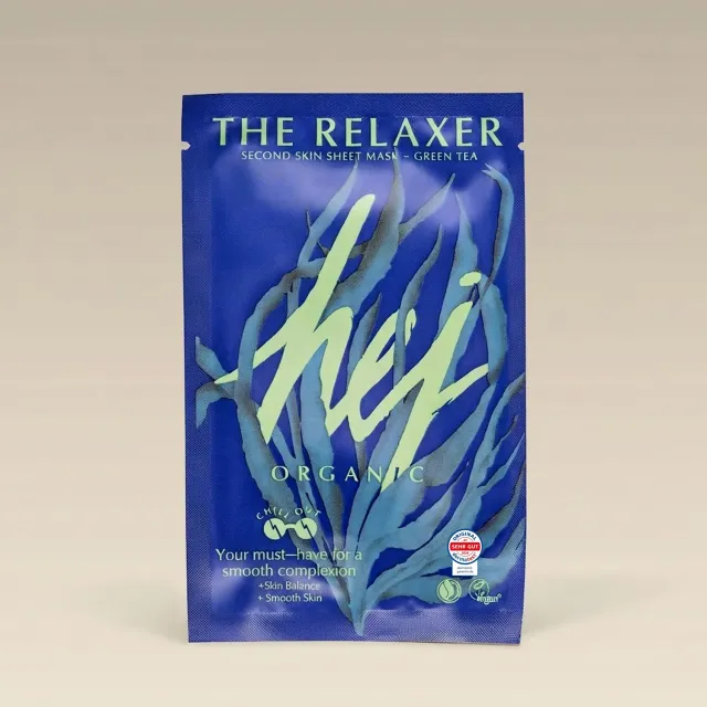Hej Organic Cactus The Relaxer ansigtsmaske 1 stk beroligende