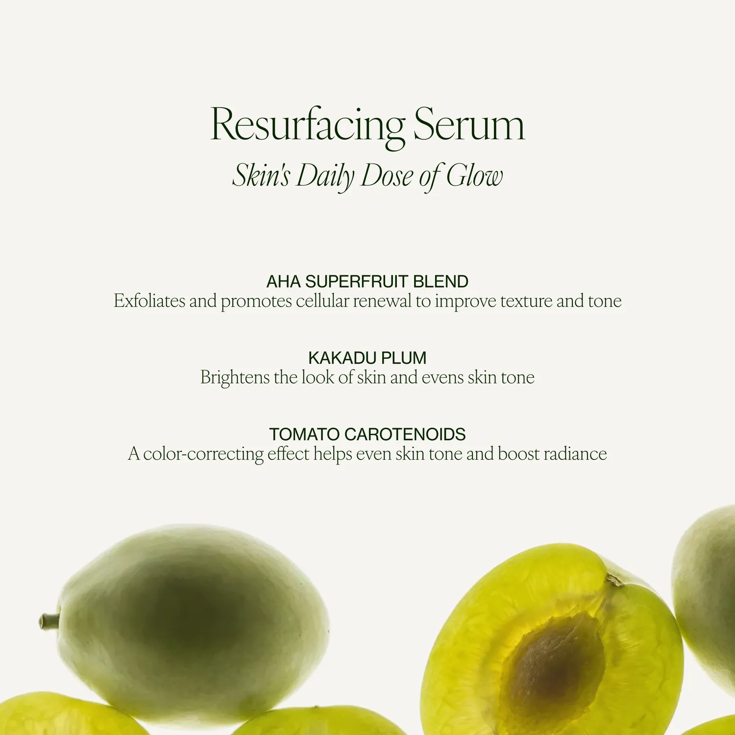Tata Harper Resurfacing Serum ansigtsserum udjævnende