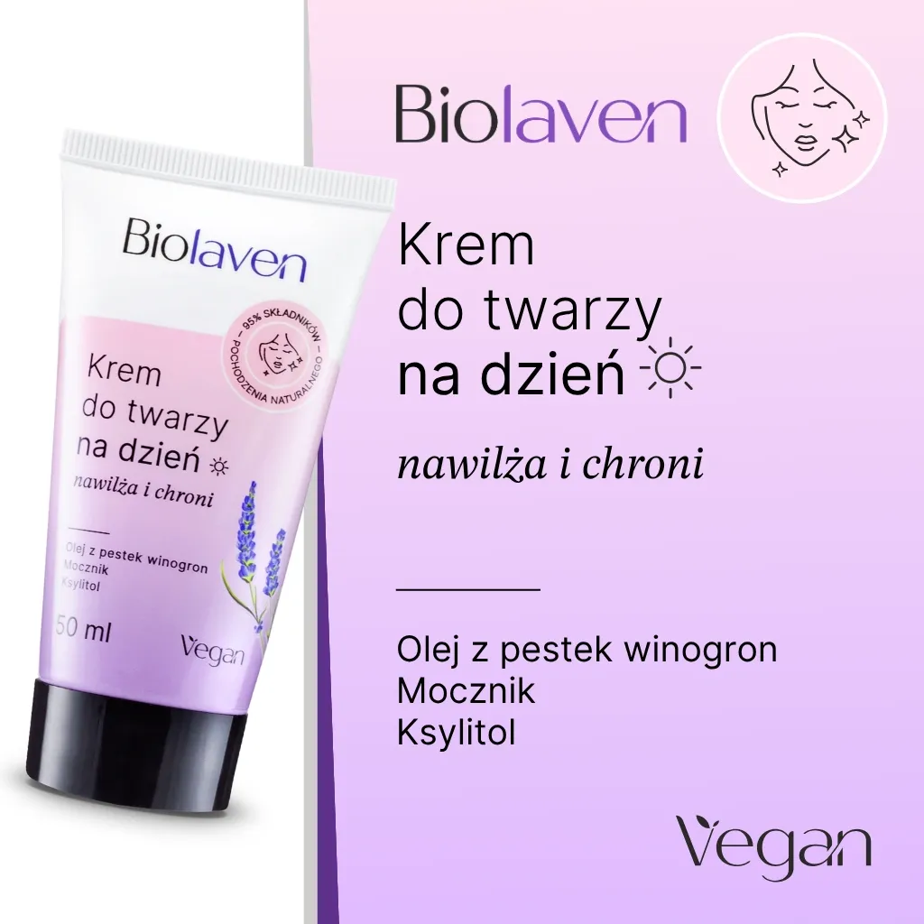 Biolaven dag ansigtssæt lavendel 3 dele fugt
