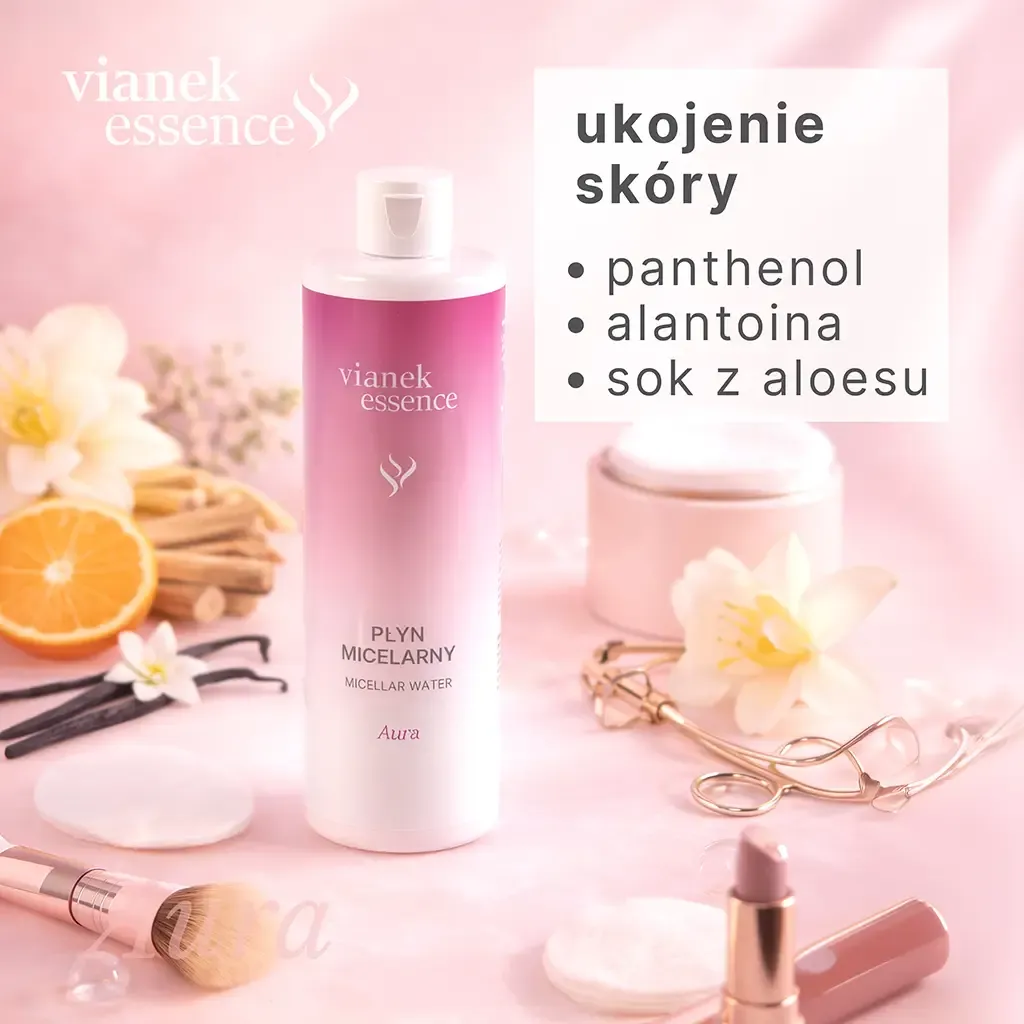 Vianek Essence micellarvand Aura 400 ml fugtgivende