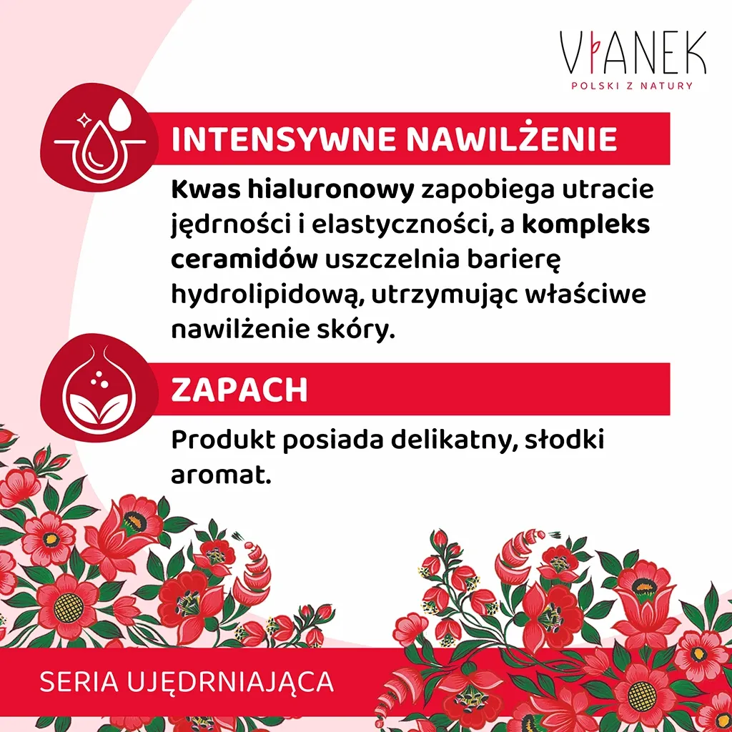 Vianek Antirynke Dagcreme Tør Hud 50 ml Hyaluron