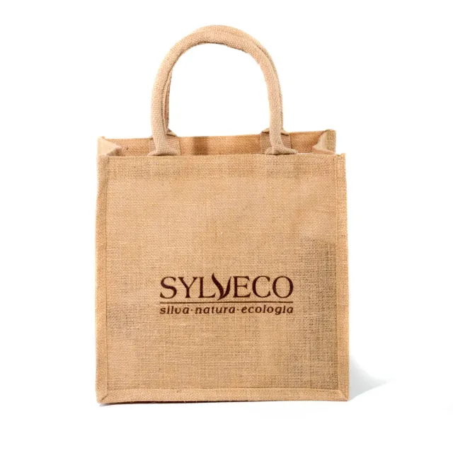Sylveco jutetaske med logo 14 liter
