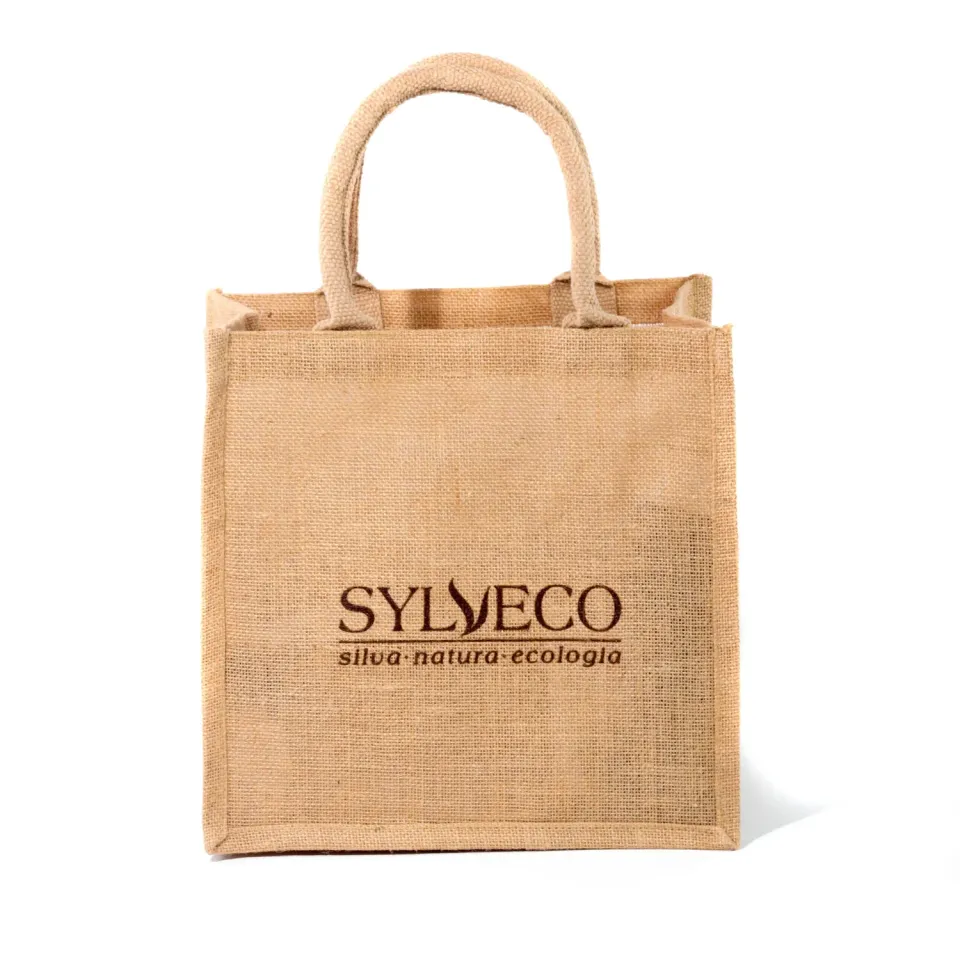 Sylveco jutetaske med logo 14 liter